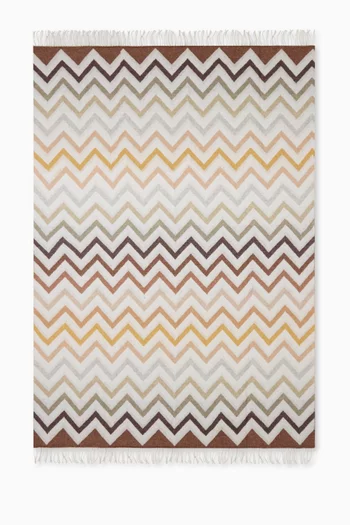 Watamu Throw in Wool-blend