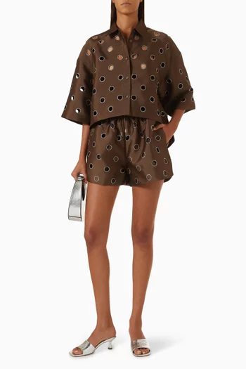 Jupiter Rhinestone-embellished Shirt