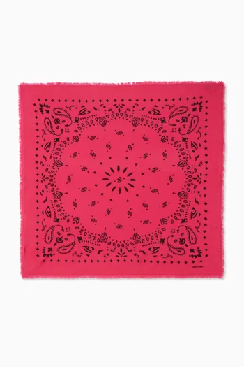 Large Hachiko Bandana in Cashmere