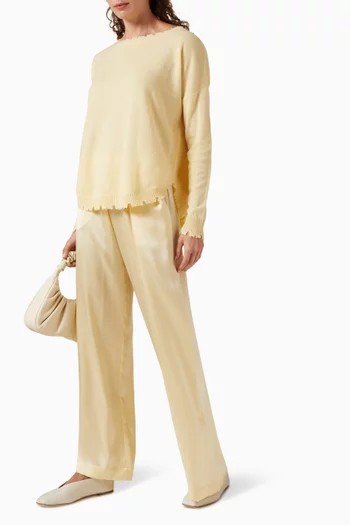 Mela Oversized Sweater in Cashmere