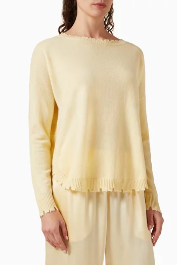 Mela Oversized Sweater in Cashmere
