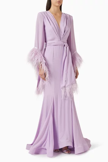 Geisha Feather Gown