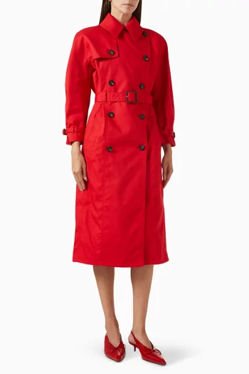 معطف ترنش سيتا قطن وغابردين