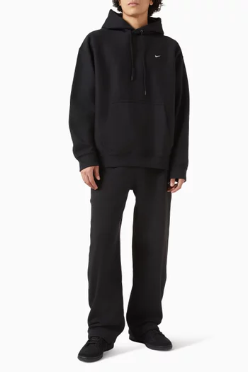 Solo Swoosh Hoodie in Cotton-fleece