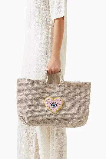 Punch Tote Bag in Recycled Cotton