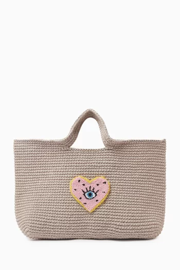 Punch Tote Bag in Recycled Cotton