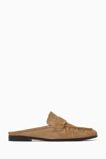 Gabby Slip-on Loafers in Suede