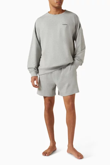 Sleep Shorts in Modern Cotton