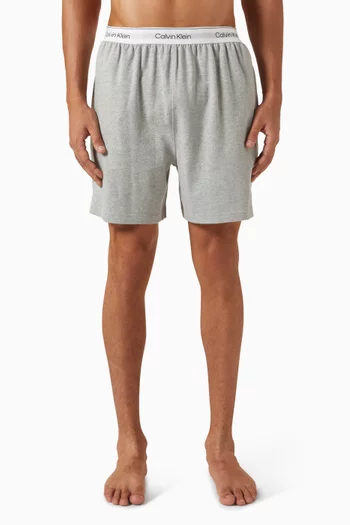 Sleep Shorts in Modern Cotton