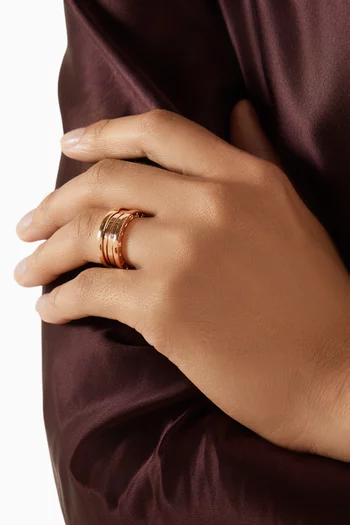 B.zero1 Ring in 18kt Rose Gold