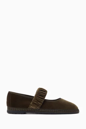 Mafalda Ballet Flats in Velvet