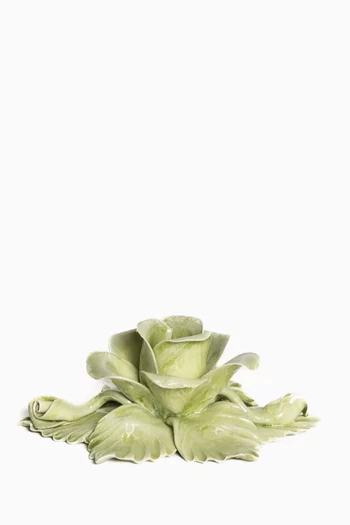 Emporio Rose Candleholder in Ceramic