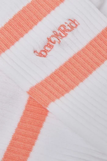 Serif Logo Sports Socks