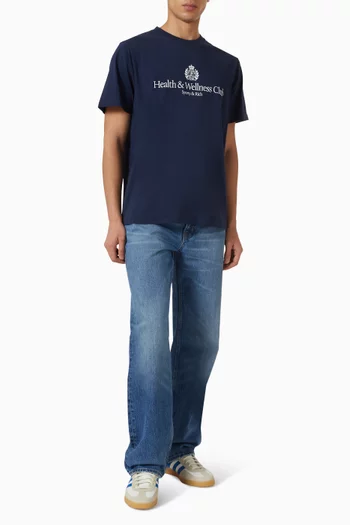 H&W Crest T-shirt in Cotton