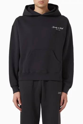 Signature NY Hoodie in Cotton-fleece