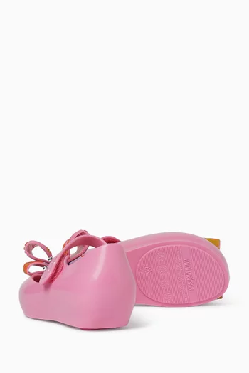 Ultragirl Wonderland Ballet Flats in PVC