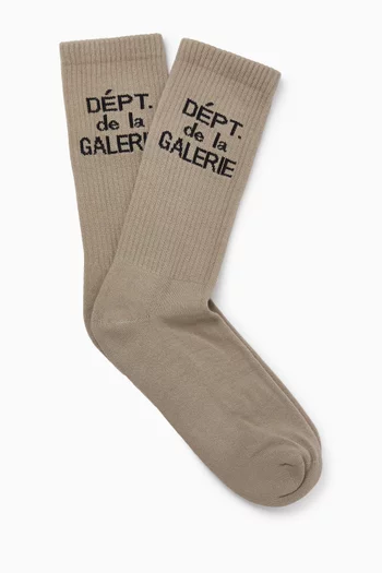 Clean Socks in Cotton-blend
