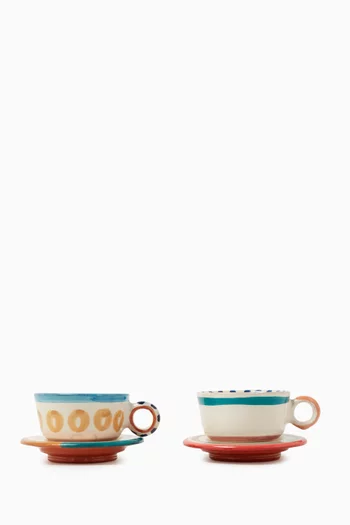 Coffee Cups in Ceramic, Set of 2