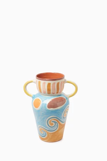 Shell Vase in Ceramic