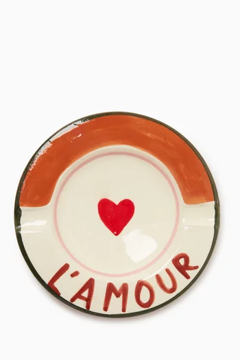 L`Amour Ashtray in Ceramic, 16cm