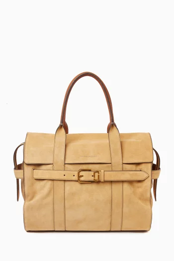 The Dakota Tote Bag in Suede