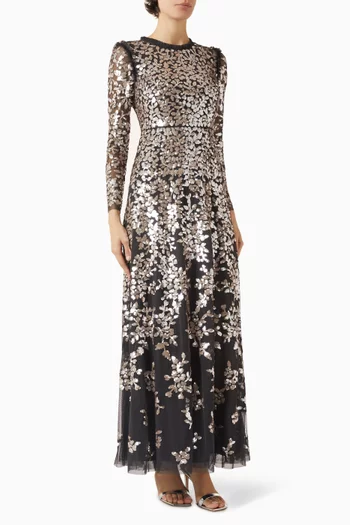 Rosanna Lattice Gown in Tulle