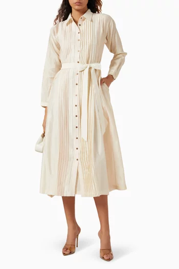 Belted Midi Dress