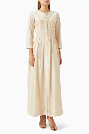 Smocked Maxi Dress
