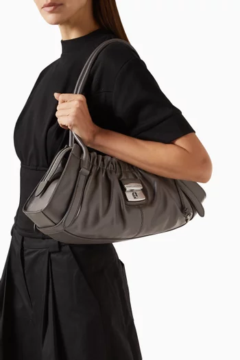 The Cristina Satchel in Nappa Leather