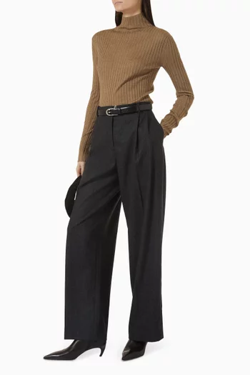 August Pants in Wool-blend