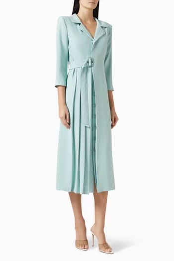 Belted Midi Dress