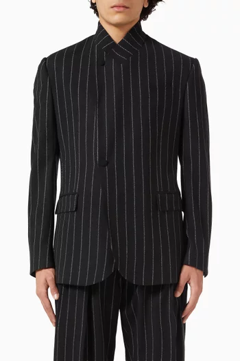 Sicilia Single-breasted Jacket in Wool