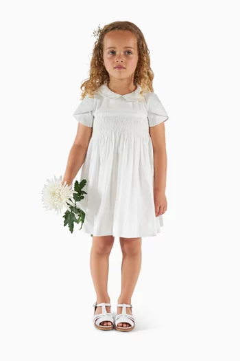 Clemence Smocked Dress