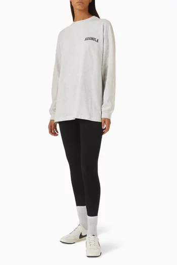 Signature Long Sleeve T-shirt in Organic Cotton