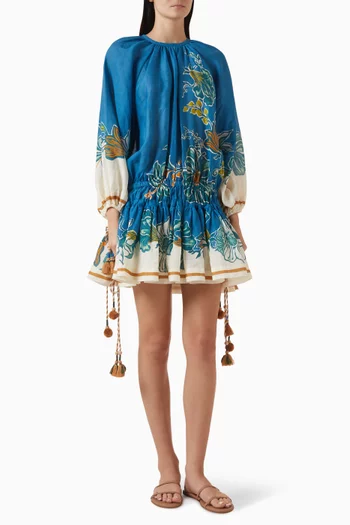 Luda Mini Dress in Linen