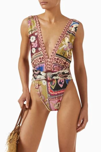 Ina Open-back One-piece Swimsuit