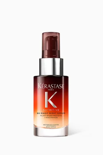 Nutritive 8H Magic Night Serum for Dry Hair Travel Size, 30ml