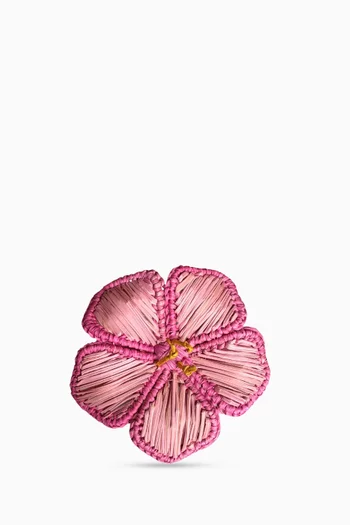 Hibiscus 3D Napkin Ring