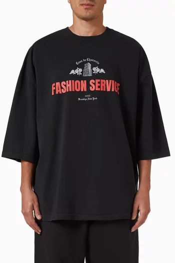Casa De Chavarria Buffalo T-shirt in Cotton