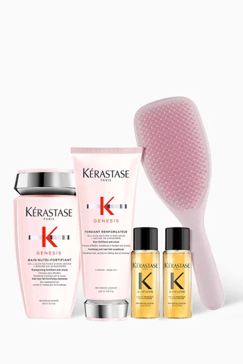 مجموعة زيت جنيسس إليكسير أولتيم لويل لحماية الشعر من التساقط بأحجام صغيرة، توفير 35‏‏‏%