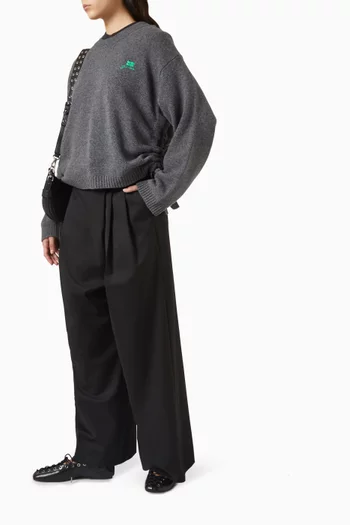 Oversized Sweater in Wool-mix