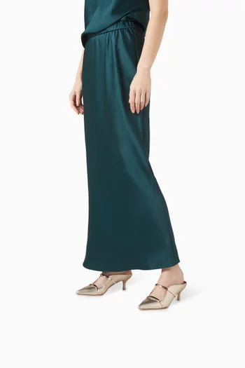 Maureen 45 Mules in Nappa Leather