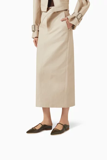 Maureen Flats in Nappa Leather