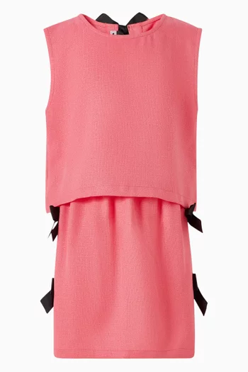 Bow-tie Blouse in Tweed