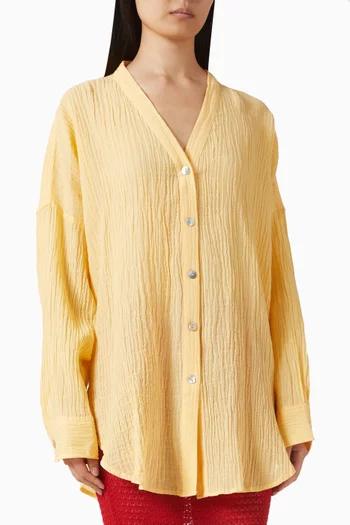 Barcelona Oversized Tunic in Linen