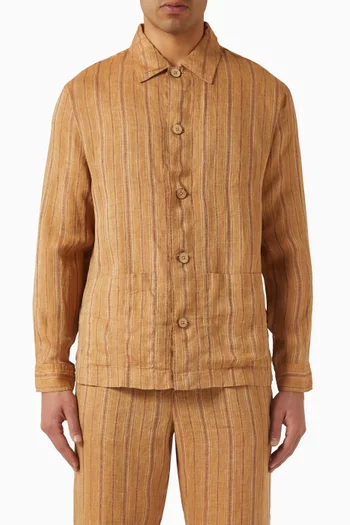 Axel Overshirt in Linen
