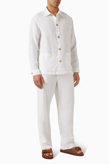 Axel Overshirt in Linen
