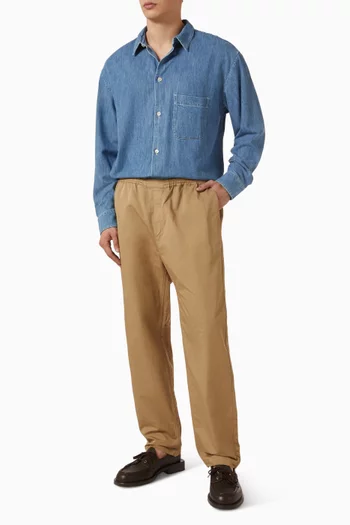 Gusto Oversized Shirt in Denim