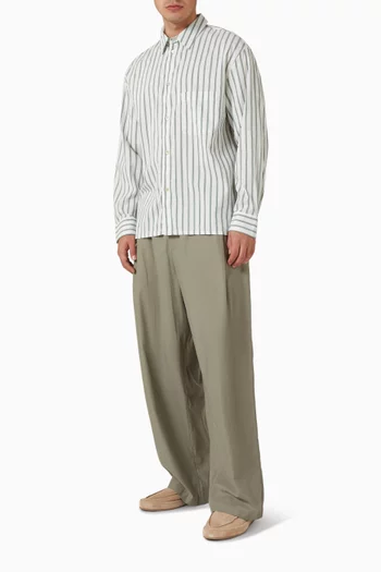 Gusto Shirt in Cotton, Silk & Linen