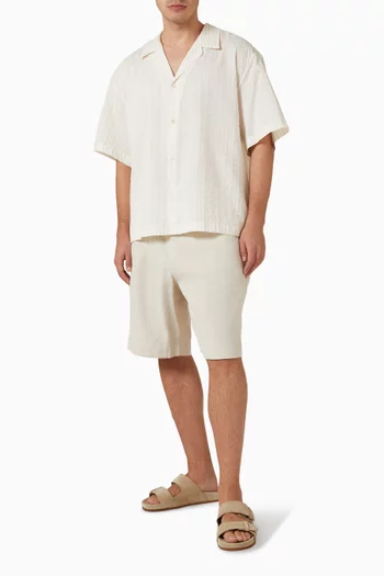 Samata Shirt in Cotton, Silk & Linen